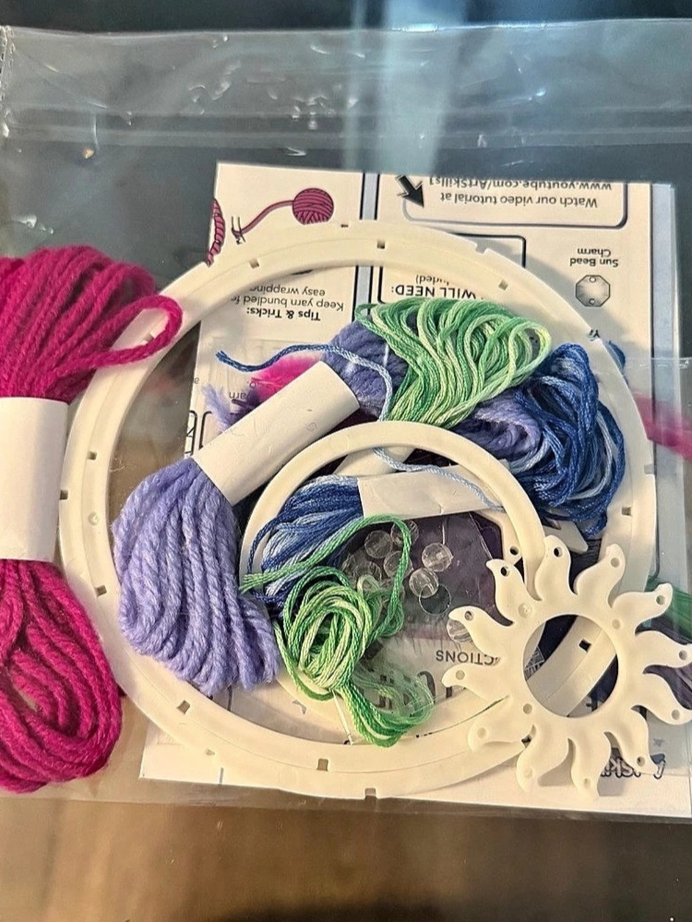ArtSkills Cosmic Dreamcatcher Kit in Pink & Green